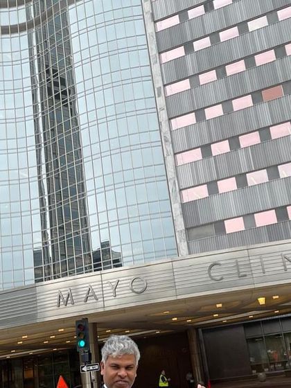 My visit to the Mayo Clinic, a place I consider a role model for physicians worldwide. Its foundation on "Service, not money making alone" deeply resonates with my own belief that real seva is bigger than paisa.