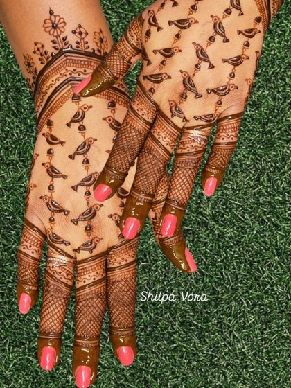 A playful and unique design featuring a pattern of small birds, perfect for someone who wants something different.