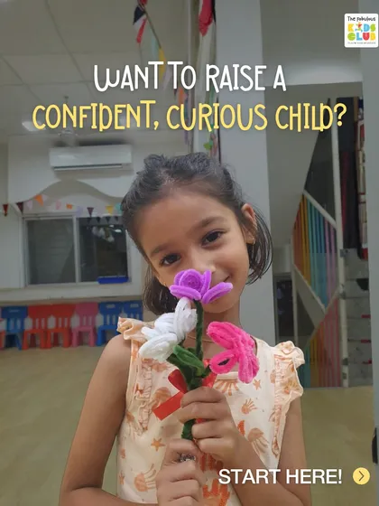 Do you want to raise a confident, curious child? It starts here, by giving them opportunities to create, explore, and feel proud of their accomplishments, like making these beautiful pipe cleaner flowers.