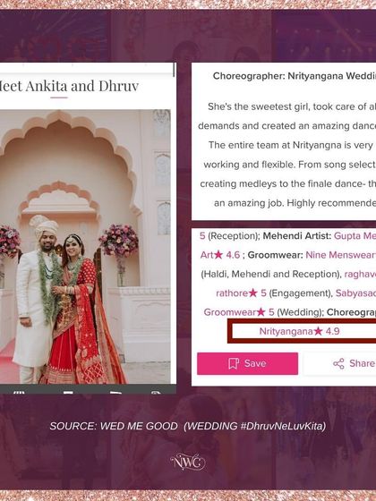 Another amazing 4.9-star review on WedMeGood! My team and I work hard to create an amazing dance story for every family.