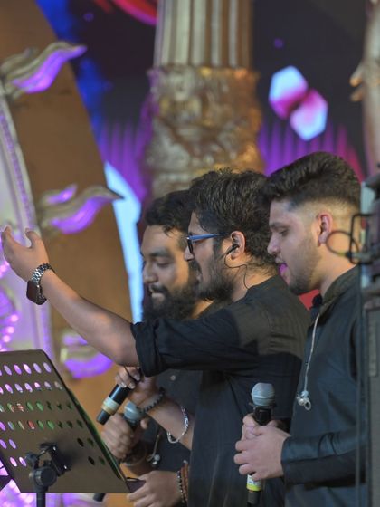 The backing vocalists who add so much harmony and depth to our sound. Music is always a collective effort.