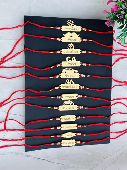 Customized Gifts - Personalized Accessories & Decor Rakhi & Raksha Bandhan Gifts photo 4