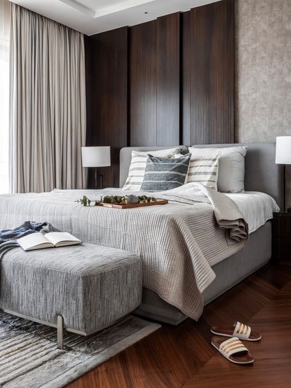 Aakriti Saraf Design - Full-Service Residential Interior Design Private Sanctuaries: Bedrooms photo 32