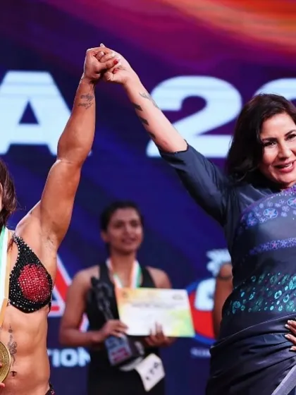 A moment I will never forget: winning the Miss India Fitness and Wellness title. This medal represents years of sacrifice, discipline, and trusting the process. I've been on that stage, and I know what it takes to win.