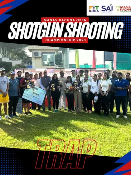Another group photo capturing the successful conclusion of the Trap event at our 2023 Open Shotgun Shooting Championship.