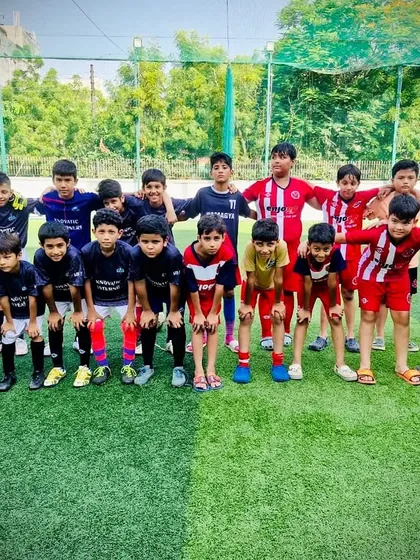 Another day, another win. Our U11 Elite boys after a friendly match victory. The winning habit starts young.