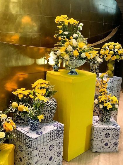 Decor by Aditya - Event Design & Decoration Vibrant Haldi & Mehendi Ceremonies photo 37