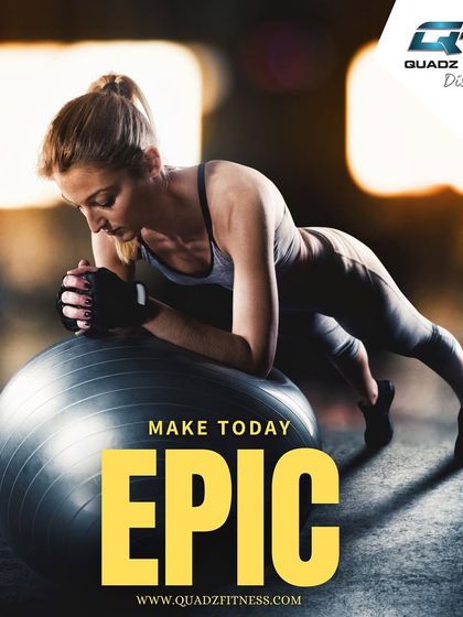 Don't just go through the day, own it. Make today epic by challenging yourself and taking one more step towards your goal.