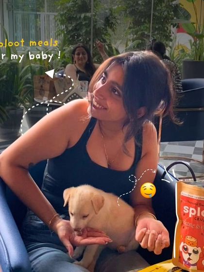 We love collaborating with our community. Here we are at a 'Paint for a Cause' event, where art and adoption came together to find homes for adorable Indie puppies.