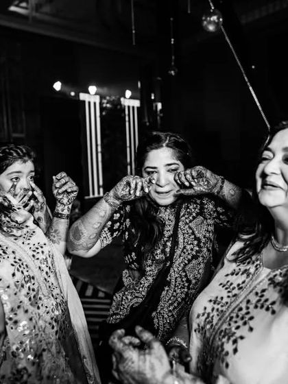 A moment of happy tears and laughter on the dance floor. We are always looking for these raw, emotional interactions that tell the true story of the day.