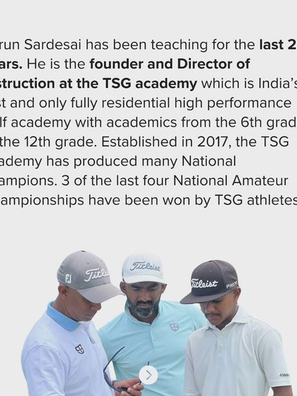 The results speak for themselves. My academy has produced multiple National Amateur champions, a success built on a system that is deeply rooted in data-driven, high-performance principles.