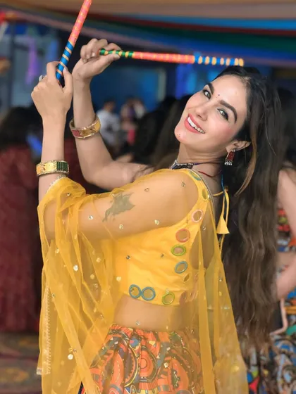 We don't just work out together, we celebrate together. Here’s a glimpse from our Navratri dandiya night, full of color, music, and dance. It’s all about creating happy memories.