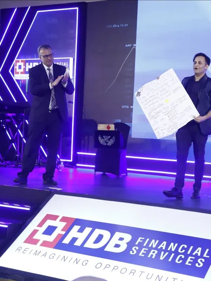 Revealing a series of predictions that came true during my mentalism show for HDB Financial Services. This type of act leaves the audience wondering how it was possible.