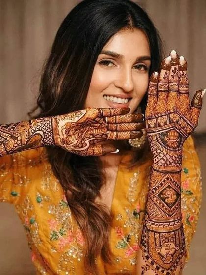 Bunty Rajasthani Mehandi - Bridal Mehendi Happy Brides: Our Valued Clients photo 17