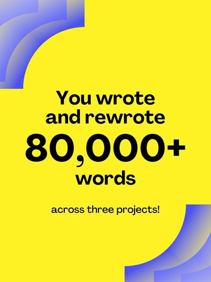 My 2024 wrapped, author edition. This year I published my debut, signed more book deals, and wrote over 80,000 words across three different projects.
