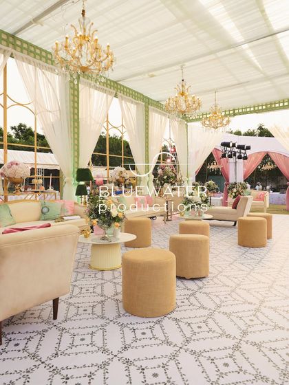 Sneha & Shahil - Wedding Decor and Production The Guest Journey: Entrances, Lounges & Dining photo 23