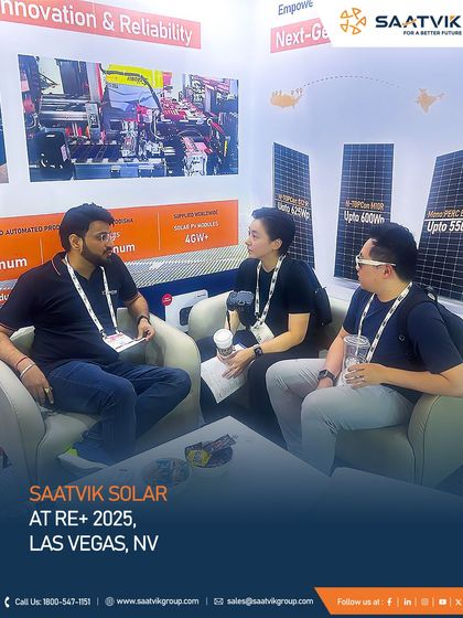 Highlights from our successful participation at RE+ 2025 in Las Vegas, where we represented India's solar manufacturing leadership on a global stage and connected with innovators and partners.