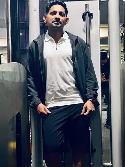 A simple gym outfit. For me, it's about being comfortable and ready to move.