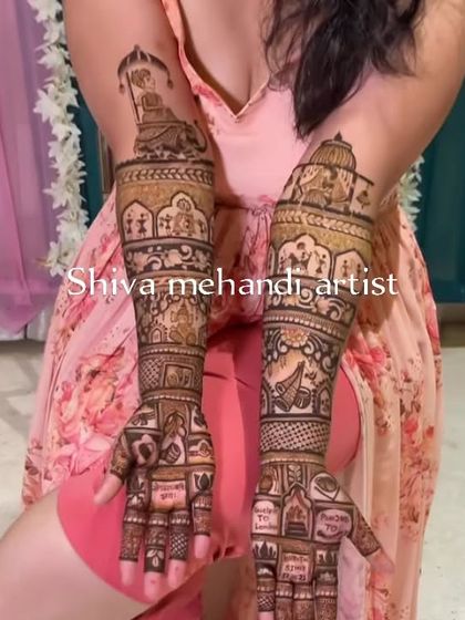Custom Portrait Mehendi photo 12