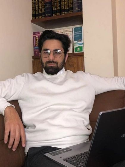 Working from my office late in the evening. The pursuit of justice is not a 9-to-5 job, and I am dedicated to putting in the necessary hours.