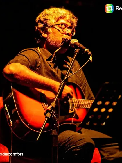 A shot from a performance with my band, Southern Discomfort. This captures that moment when you're lost in the music on stage, whether it's an intimate club or a big festival. This is the live gig high I've been chasing for twenty years.