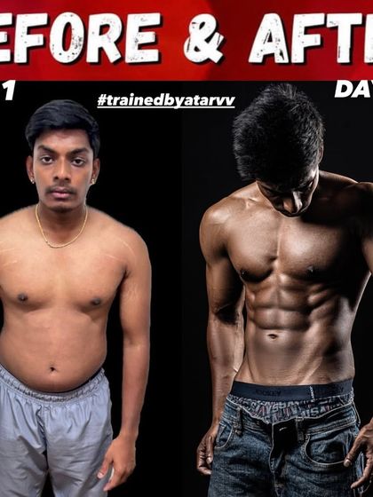 This 100-day transformation shows a dramatic change from day one. We focused on a body recomposition plan to strip away fat and reveal the muscle underneath.