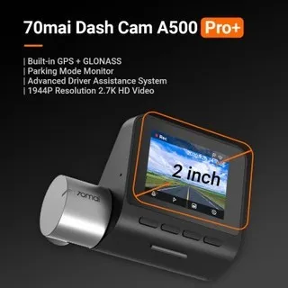 Our dashcams are packed with advanced technology for your safety and convenience. This 70mai A500 Pro+ model features built-in GPS for location and speed logging, a parking mode monitor for 24/7 security, and a 2.7K HD resolution for crystal clear video evidence.