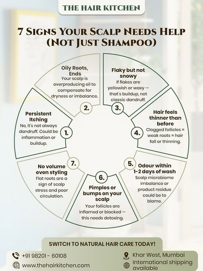 Your scalp gives you signs when it needs help, and it's not always about dandruff. Persistent itching, oily roots, a strange odor, or thinning hair are all clues that your scalp's microbiome is imbalanced.
