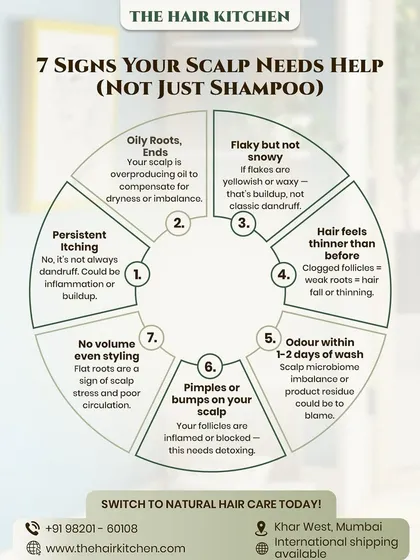 Your scalp gives you signs when it needs help, and it's not always about dandruff. Persistent itching, oily roots, a strange odor, or thinning hair are all clues that your scalp's microbiome is imbalanced.