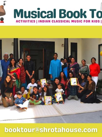 ShrotaHouse - On-site Music Workshops & Events Musical Book Tour: Stories, Art & Music photo 4