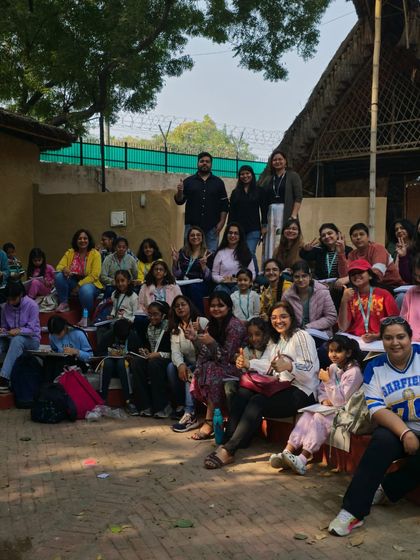 Another group photo from our successful outdoor event, showcasing the community spirit of our institute.
