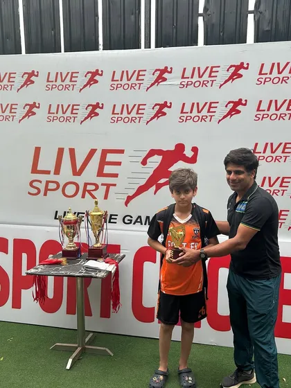 An individual award for one of our U11 players at the Junior Football League.