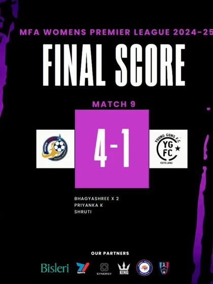 Another win in the bag with a 4-1 scoreline in the MFA league.