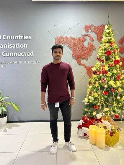 Getting into the festive spirit during Christmas at the office. A positive work environment is important, just like a positive approach to managing your finances.