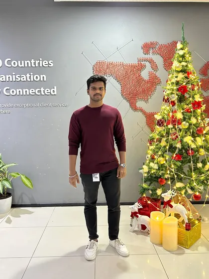 Getting into the festive spirit during Christmas at the office. A positive work environment is important, just like a positive approach to managing your finances.