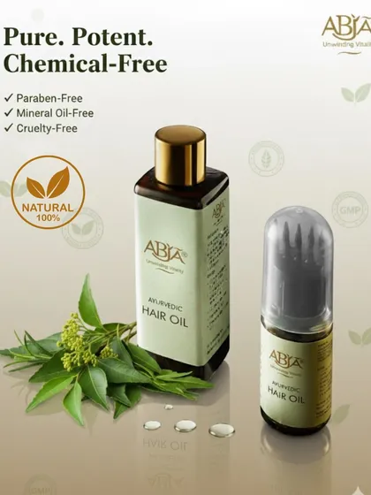 My hair oil is pure, potent, and chemical-free. It contains no parabens, mineral oil, and is cruelty-free.