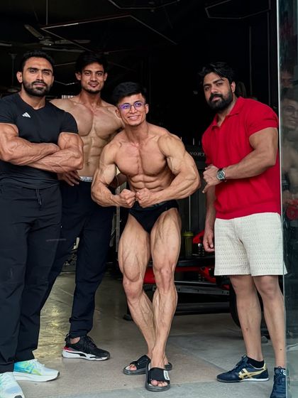 Another shot of the team. We are here to win.