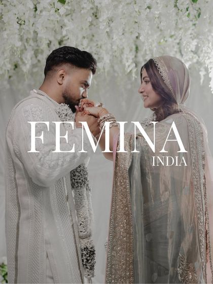 We were thrilled to see this beautiful wedding featured in Femina India. This image, capturing a moment of gentle affection, speaks volumes.