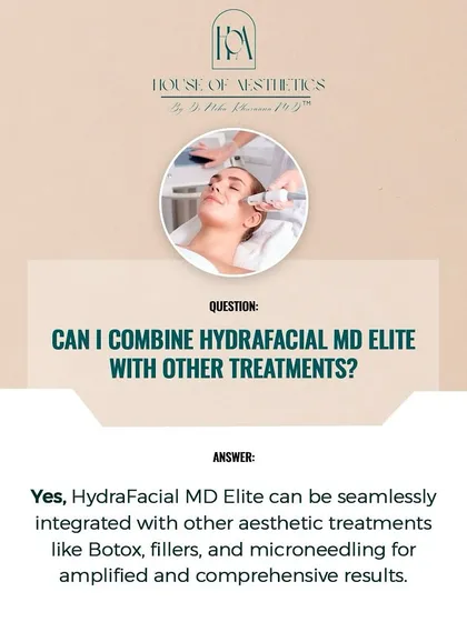 A common question is whether HydraFacial can be combined with other treatments. The answer is yes. It can be seamlessly integrated with Botox, fillers, and microneedling for amplified results.
