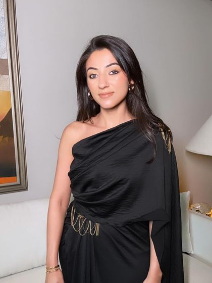 Tanya is a stunner who always aces minimalistic glam. Here, the focus is on her incredible skin with just a touch of definition on the eyes.