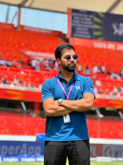 There's no feeling like being on the ground during an IPL season. Standing in the stadium, I'm completely focused on my athletes' performance, ensuring they are physically and mentally prepared for the high-pressure environment.