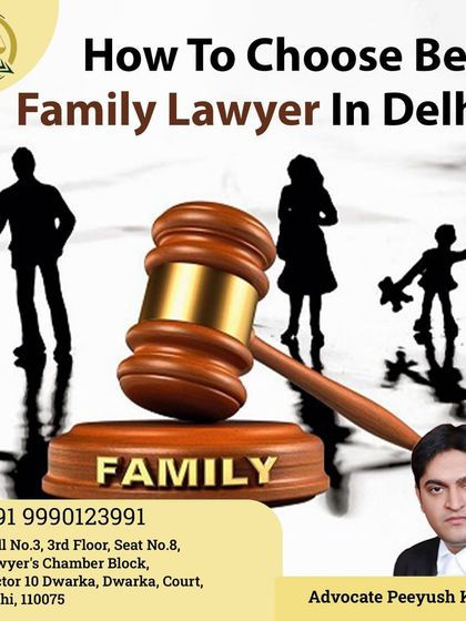Choosing the best family lawyer in Delhi is a critical decision. I offer the skill, experience, and dedication required to protect your family's interests across divorce, child custody, adoption, and other legal complexities.