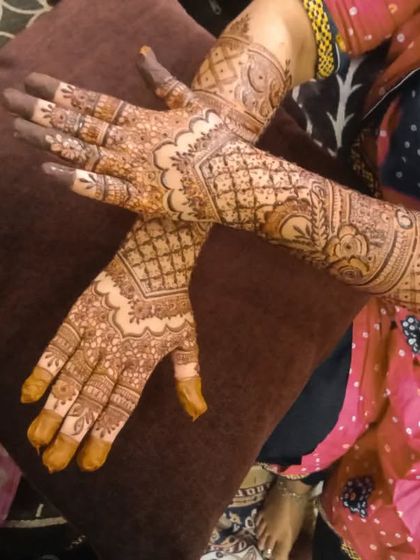 Mehendi Art by Nishat - Mehndi (Henna) Artistry Elaborate Bridal Henna photo 105