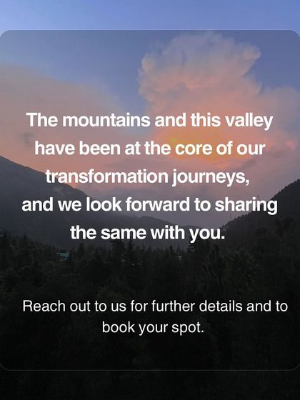 The mountains have been central to my own healing journey, and I am honored to share their transformative power with you. This is an invitation to join our tribe of seekers.