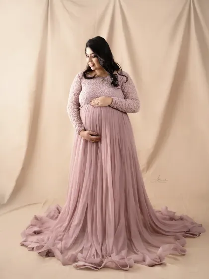 Abhinandan Photography - Maternity Photography Elegant Gown Portraits photo 21