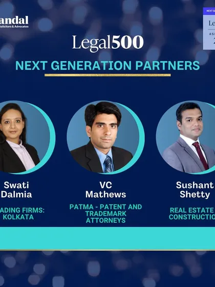Three of our partners have been named ‘Next Generation Partners’ by Legal500, recognizing their growing influence in fields like Patent and Trademark law. We are proud to foster the next generation of legal leaders.