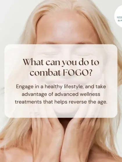 What can you do to combat the fear of aging? Engage in a healthy lifestyle and take advantage of advanced wellness treatments that help you look and feel your best at any age.