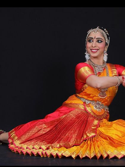 Remya, a good student, and now a budding teacher at our academy.