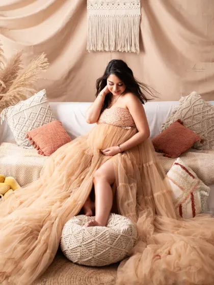 Abhinandan Photography - Maternity Photography Elegant Gown Portraits photo 26