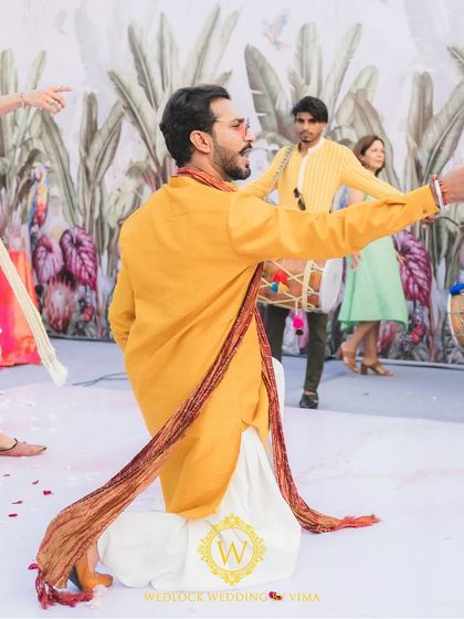 Wedlock Weddings - Full-Service Wedding Planning & Design Vibrant Haldi & Mehendi Ceremonies photo 64